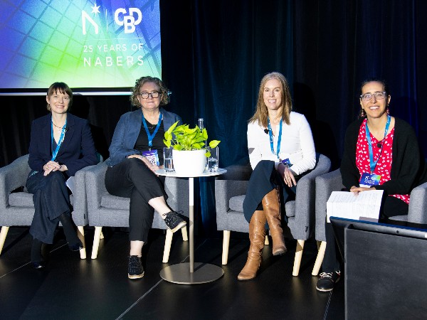 Images of breakout sessions at the 2024 NABERS + CBD Conference in June 2024